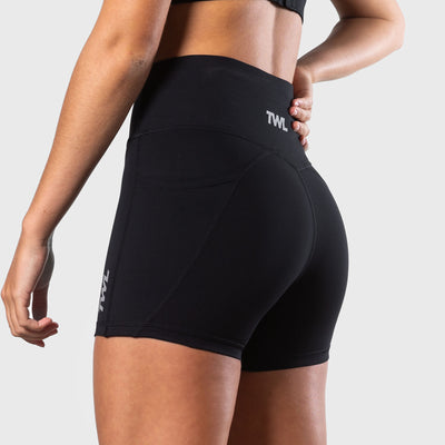 TWL - WOMEN'S ENERGY SHORTS - BLACK