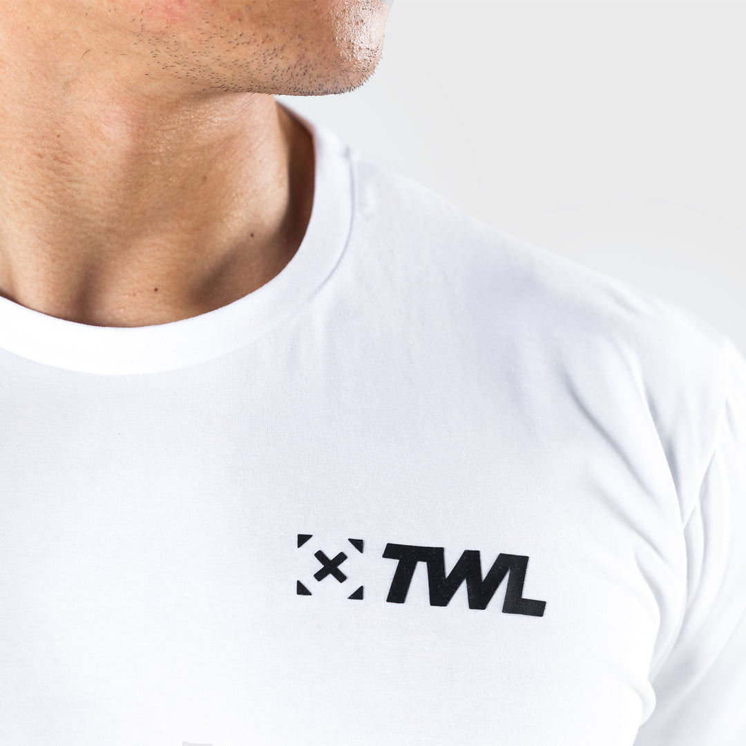TWL - MEN'S EVERYDAY T-SHIRT 2.0 SL - WHITE/BLACK