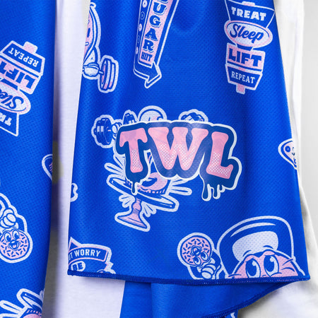 TWL - QUICK DRY TOWEL - TREATS/BLUEBERRY/PICK'N'MIX