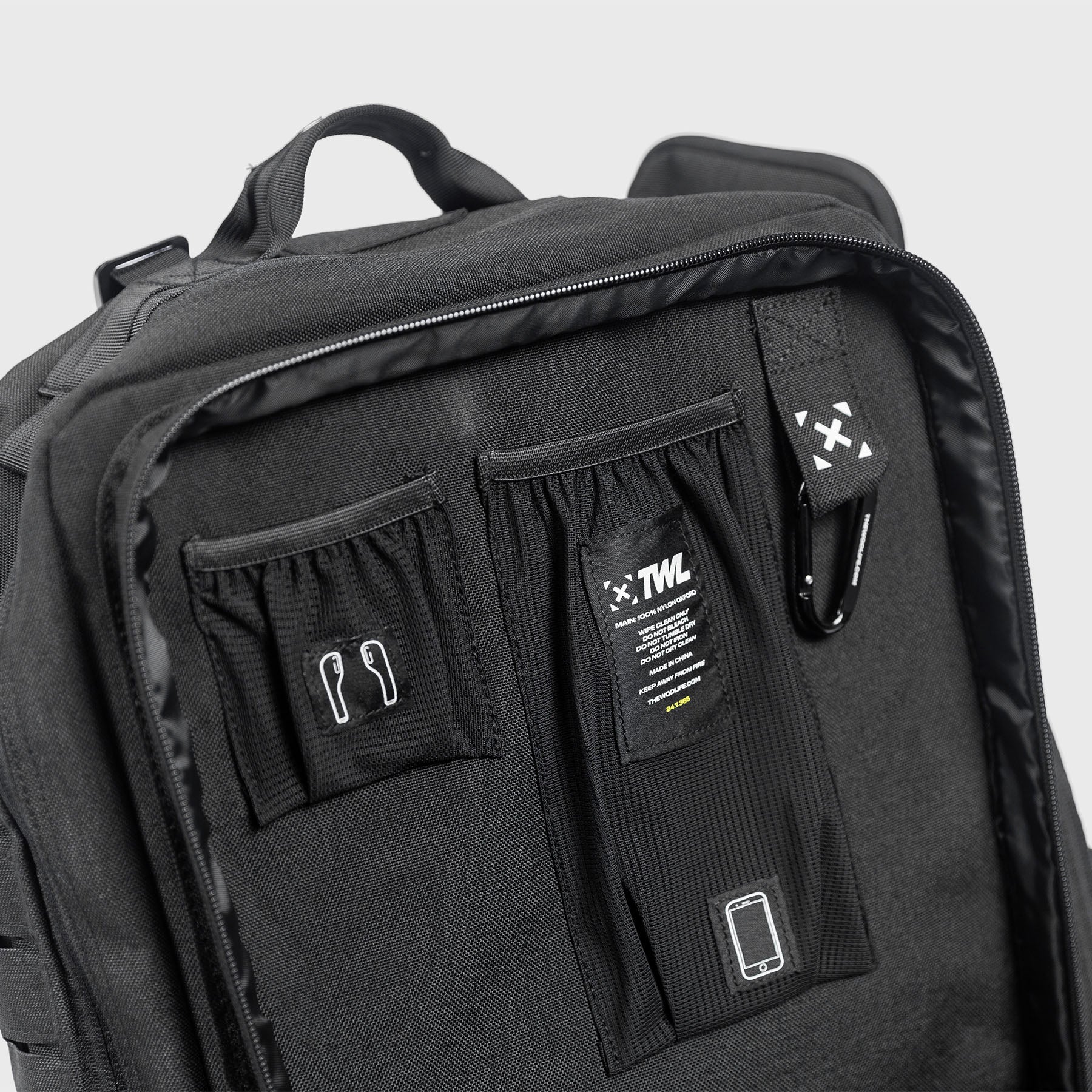 TWL - VANQUISH BACKPACK - BLACK