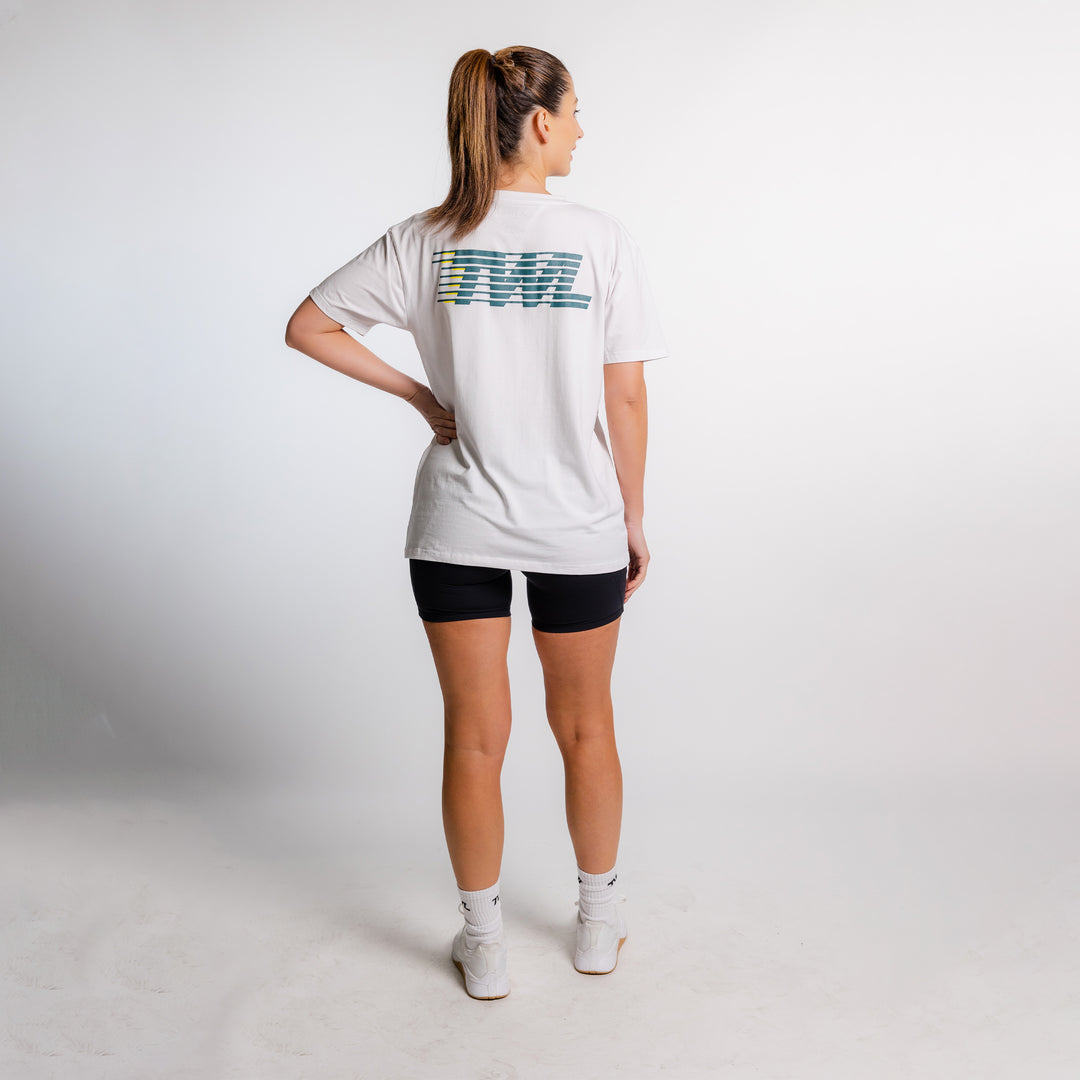 TWL - OVERSIZED T-SHIRT - GREEN & GOLD