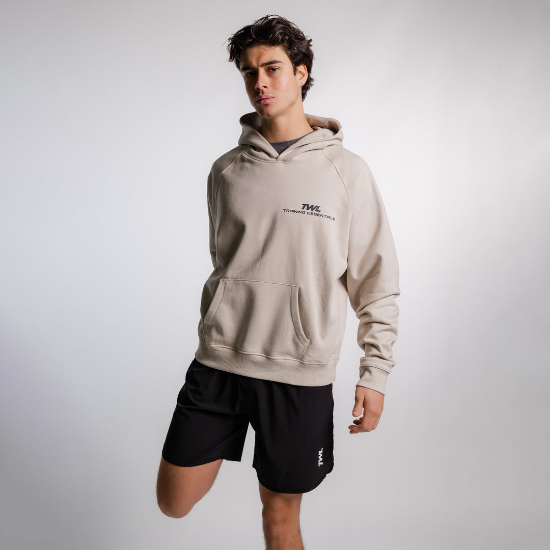 TWL - ESSENTIALS OVERSIZED HOODIE - HUSTLE 365 - LINEN