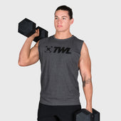 TWL - Everyday Muscle Tank 2.0 - CHARCOAL MARL/BLACK