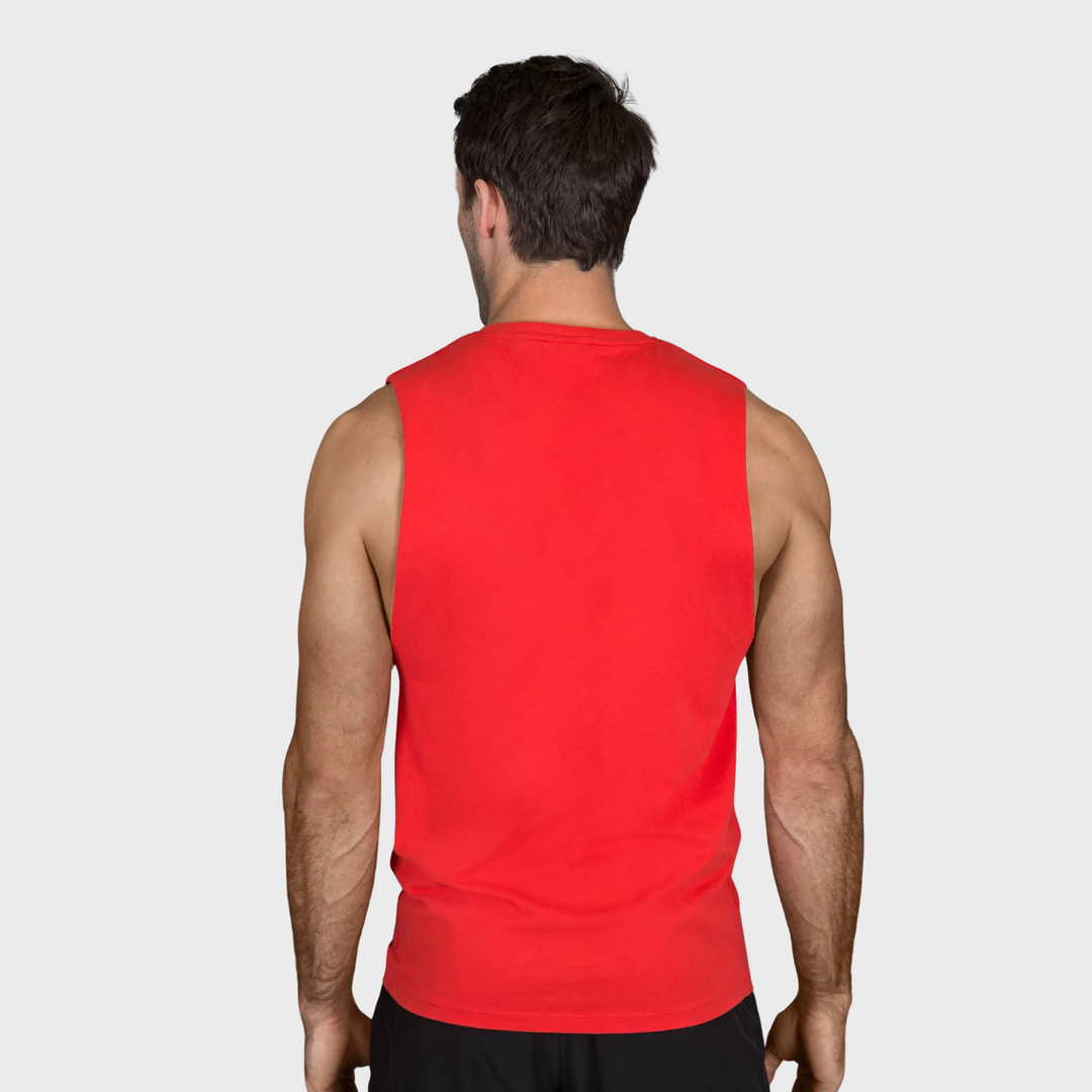 TWL - MEN'S EVERYDAY MUSCLE TANK SL - ARTISAN RED/WHITE