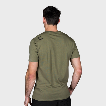 TWL - MEN'S EVERYDAY T-SHIRT - KHAKI/BLACK