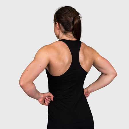 TWL - WOMEN'S EVERYDAY RACERBACK TANK - BLACK/WHITE