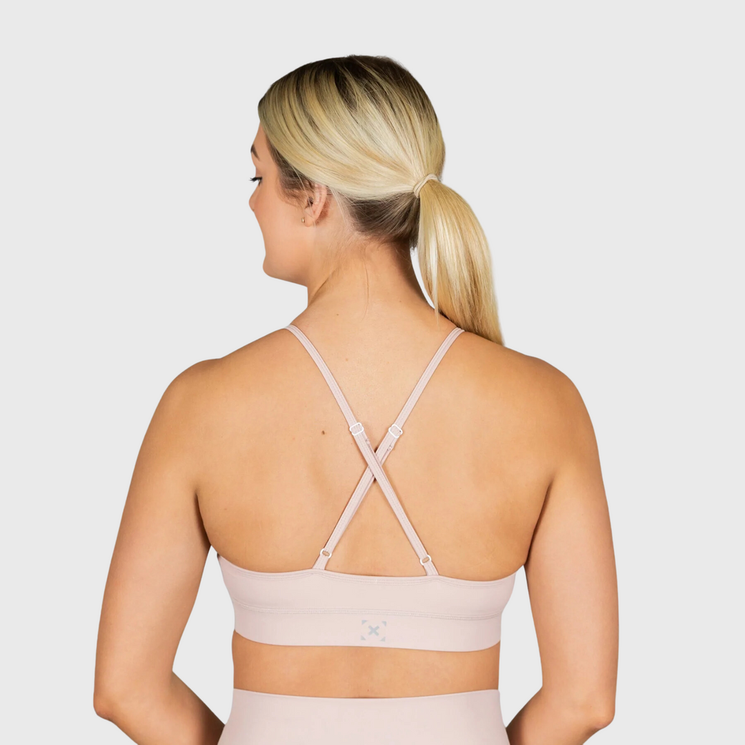 TWL- WOMEN'S FLEET BRA - PALE BLUSH