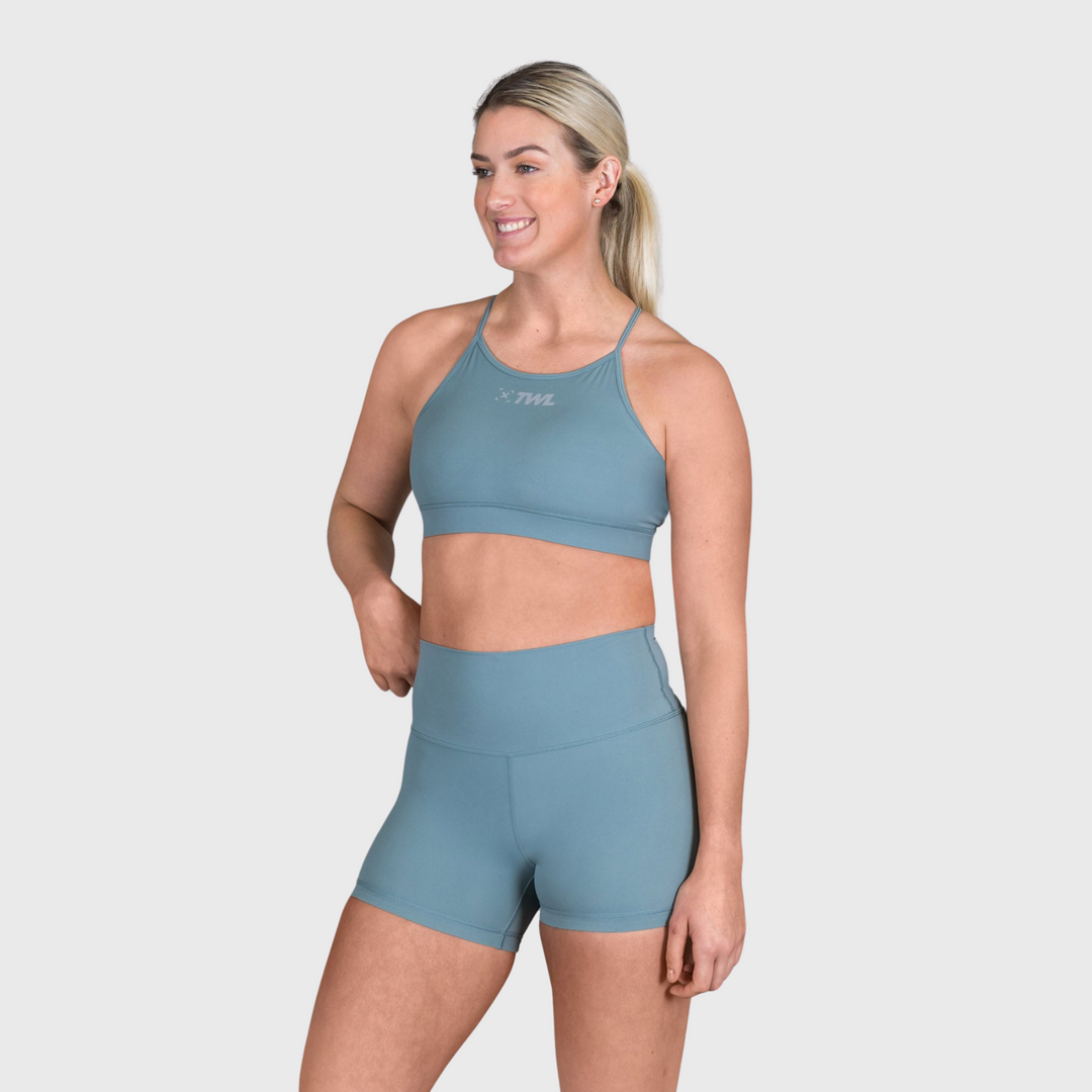 TWL - Women's Fleet Bra - TROOP BLUE