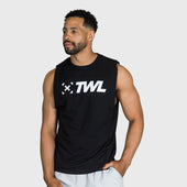 TWL - Everyday Muscle Tank 2.0 - BLACK/WHITE