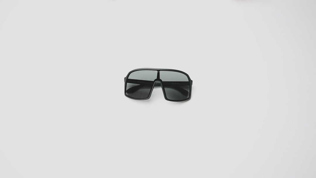 ACTIV - AERO  - Matte Black with Grey Lens