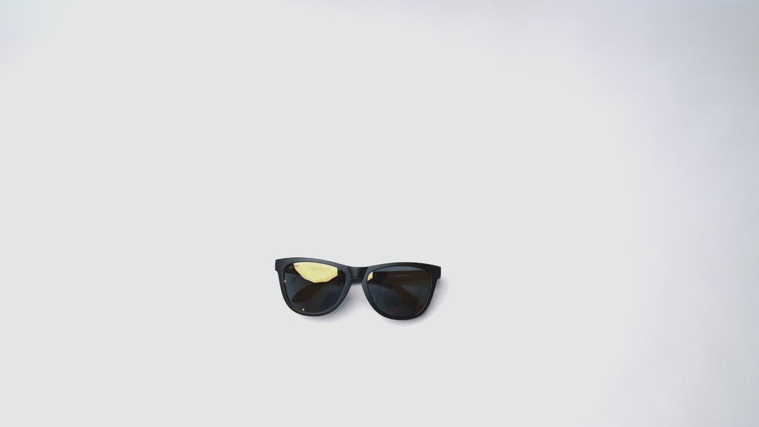 ACTIV - One - Matte Black with Gold Lens