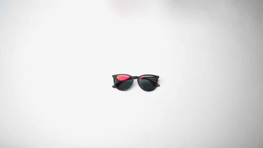 ACTIV - T2B Matte Black with Red Mirror Lens