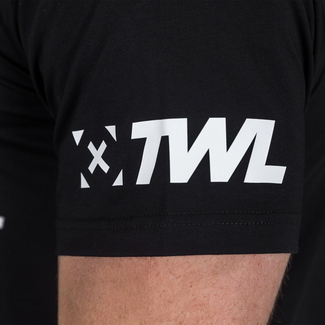 TWL - MEN'S T-SHIRT - BLACK/WHITE - DUC