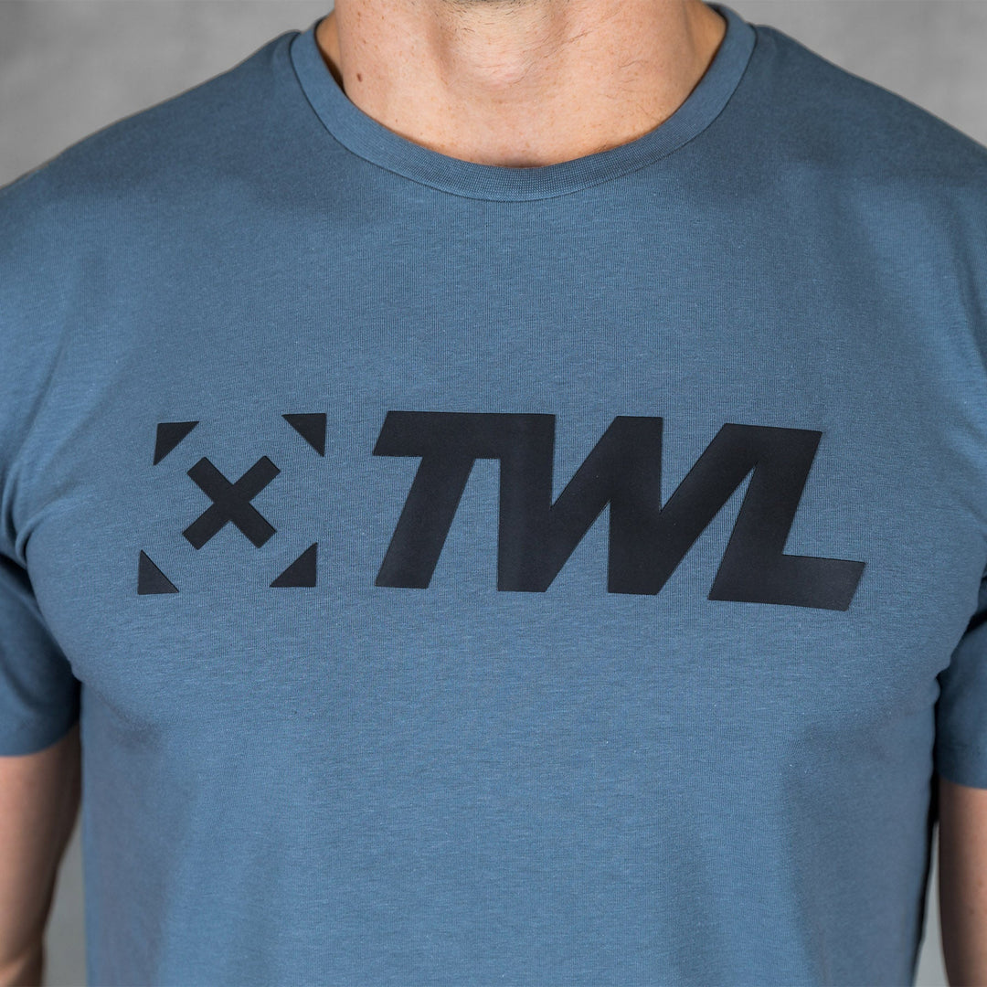 TWL - MEN'S EVERYDAY T-SHIRT 2.0 - PEWTER/BLACK