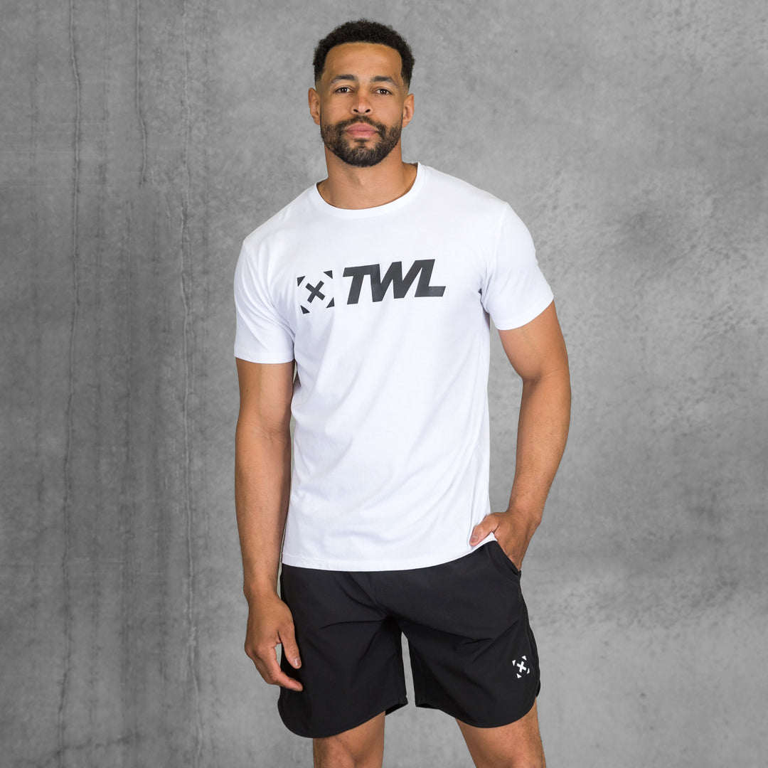 TWL - MEN'S EVERYDAY T-SHIRT 2.0 - WHITE/BLACK