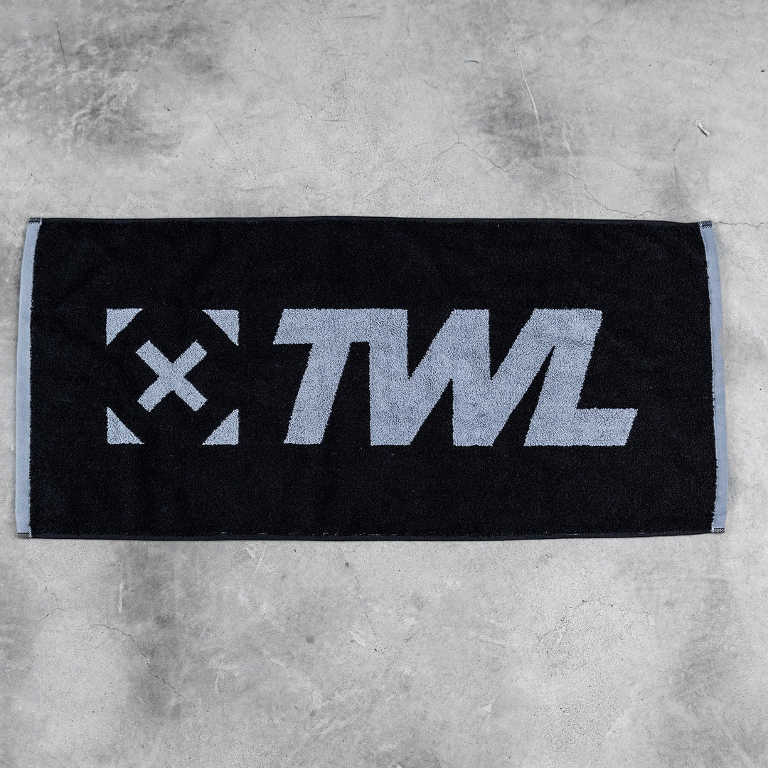 TWL - EVERYDAY TOWEL - BLACK - LARGE