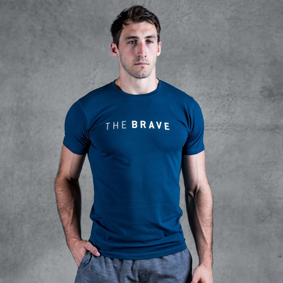 The Brave - Men's Signature T-Shirt 2.0 - CHARCOAL MARL