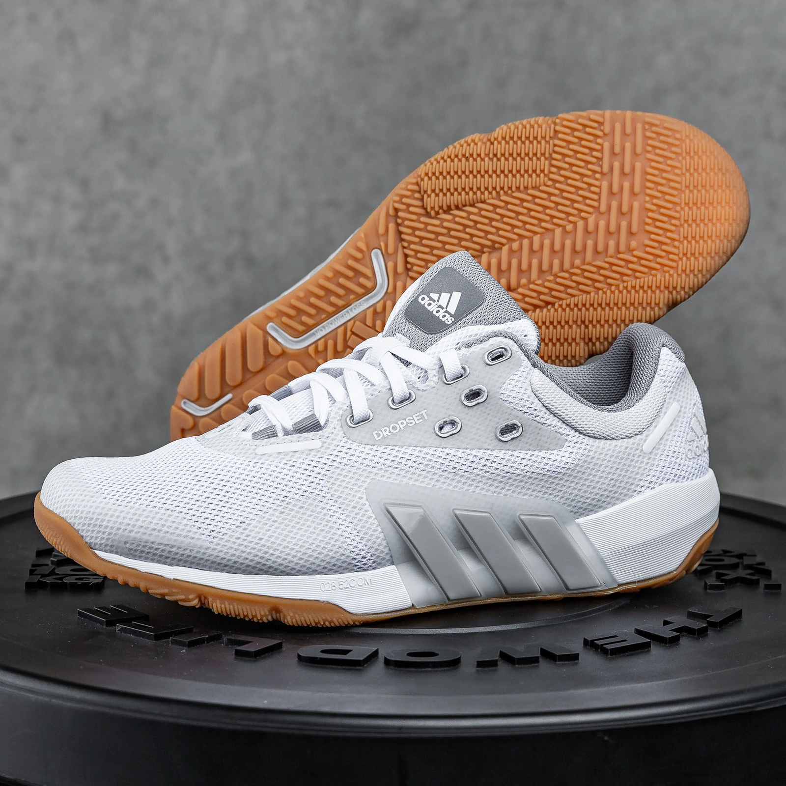 ADIDAS - WOMEN'S TRAINER - FTWR WHITE/GREY TWO/SILVER MET – thewodlife.com