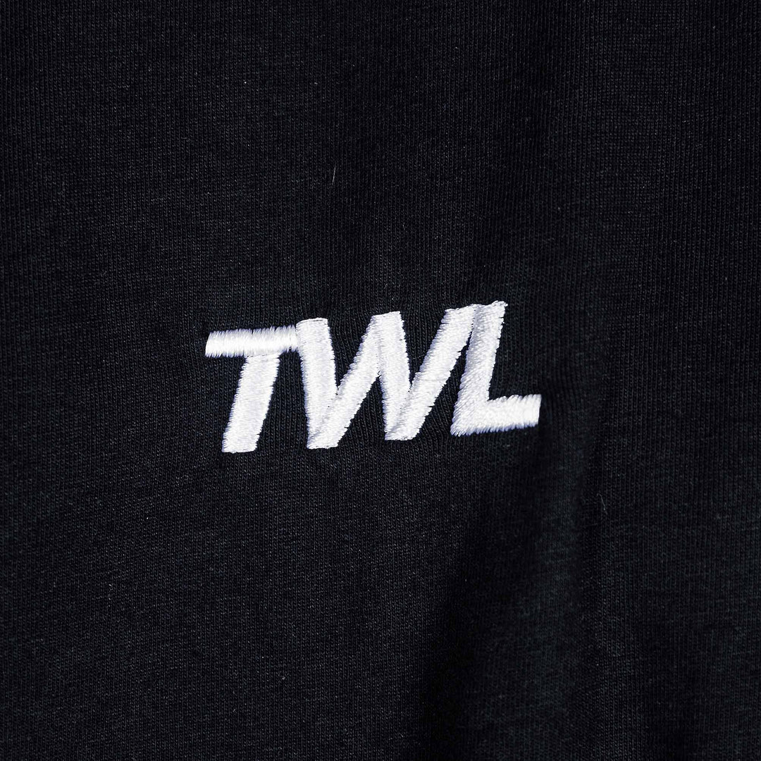 TWL - OVERSIZED T-SHIRT - BLACK/WHITE